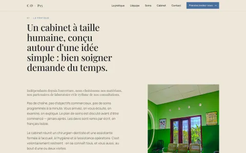 Dentiste de précision